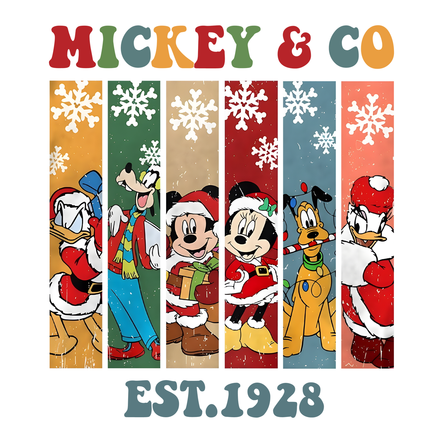 Mickey & Co Christmas Crewneck Sweatshirt